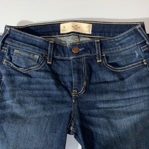 Dark Blue Hollister Boot-Cut Jeans